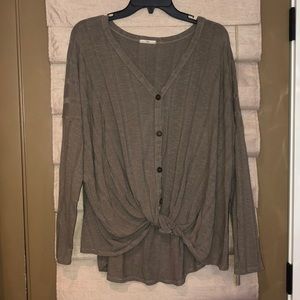 Light brown Oversized sweater